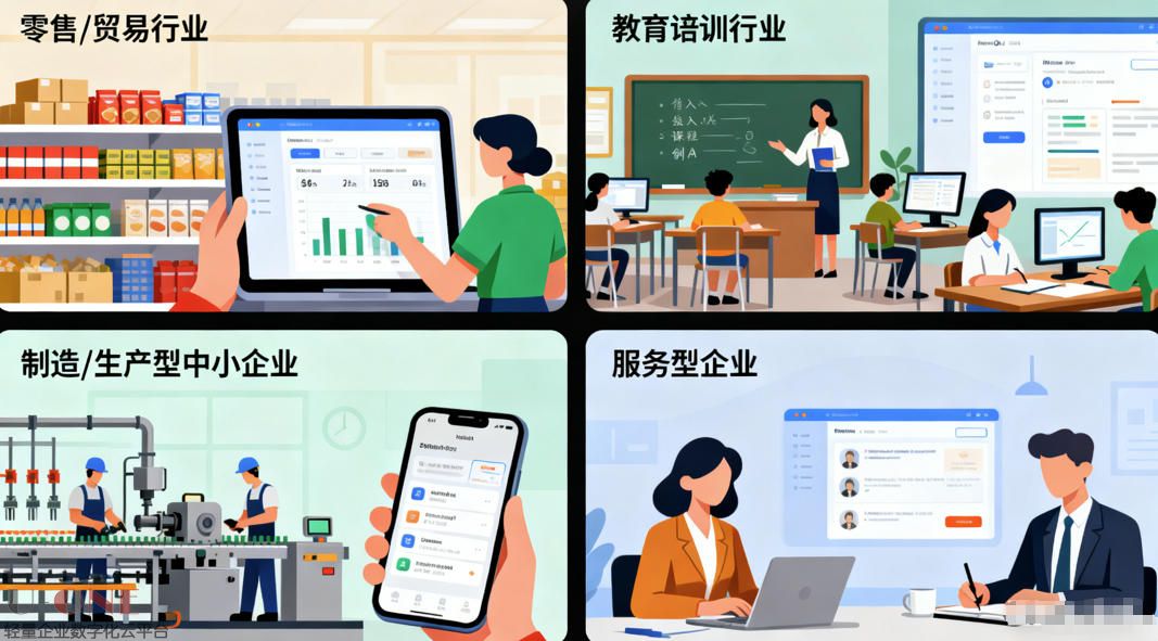 简易 OA 办公系统适合什么企业？
